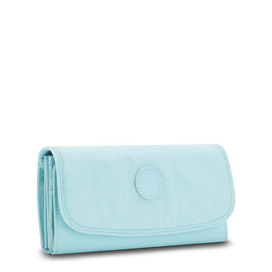 Kipling Money Land Snap Wallet Wallets Meadow Blue | CA 2186CT